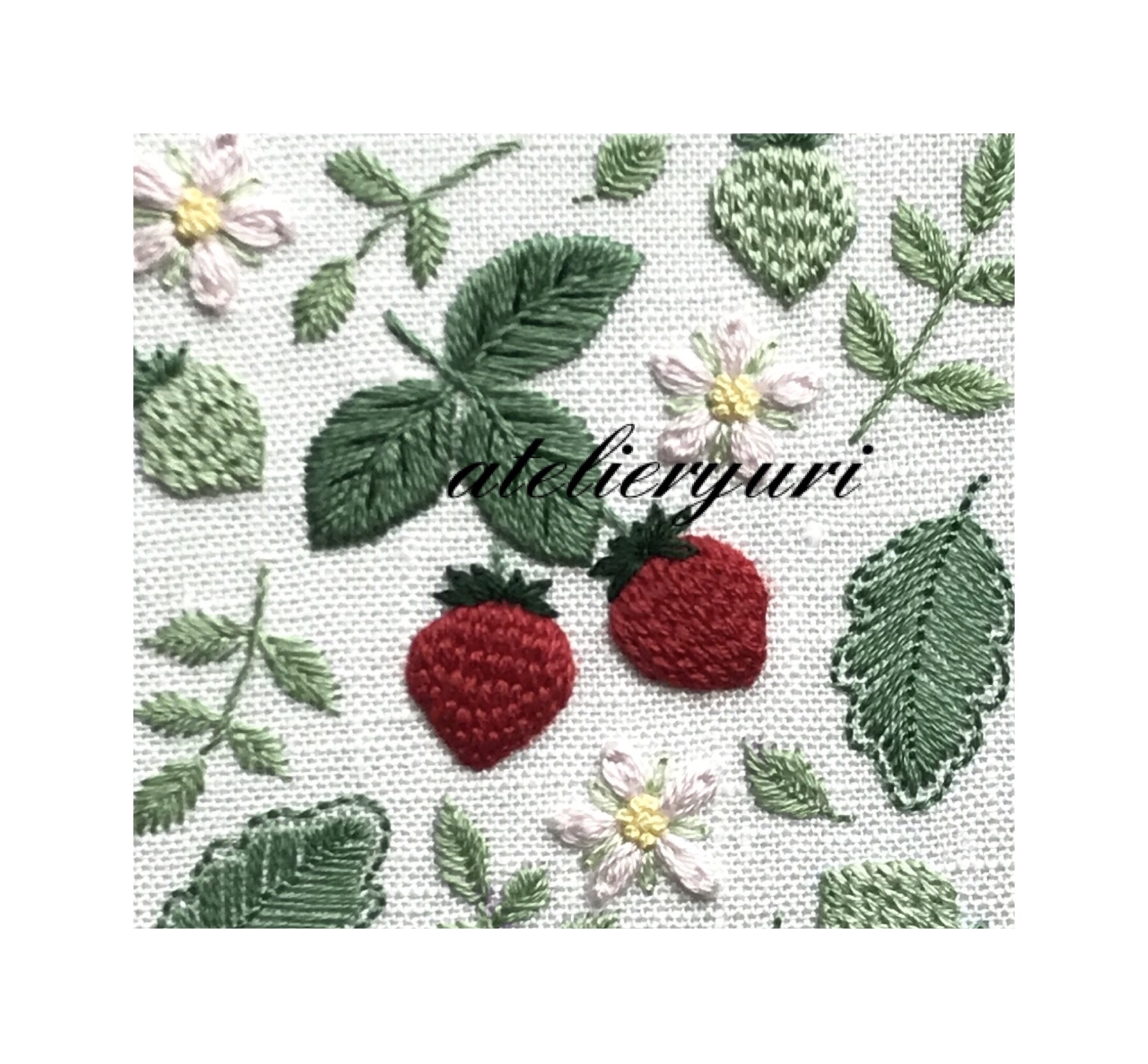 刺しゅうキットのサンプル | Embroidery Artist - Yuri Konishi - 刺繍作家・小西ゆり